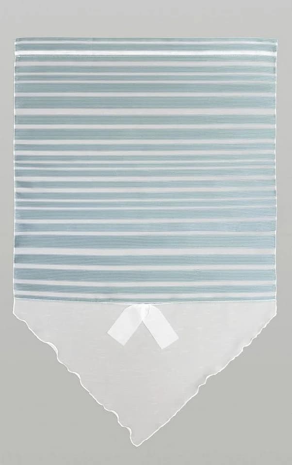 LYSEL® Scheibengardine Streifenglanz Transparent Weiß - Bild 4