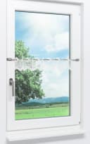LYSEL® Scheibengardine Lochstickerei Transparent Bild 1
