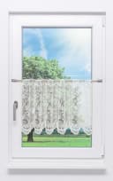 LYSEL® Scheibengardine Ranke Transparent Jacquard Muster Bild 2