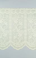 LYSEL® Scheibengardine Ranke Transparent Jacquard Muster Bild 4