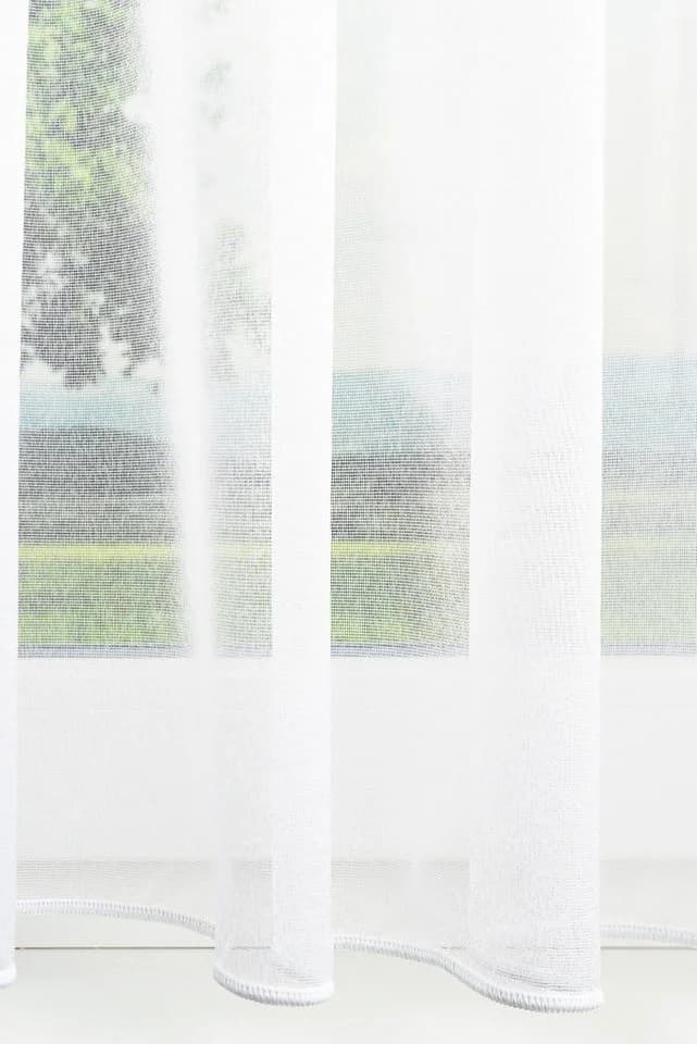 LYSEL® Gardine nstore Pia Transparent Weiß