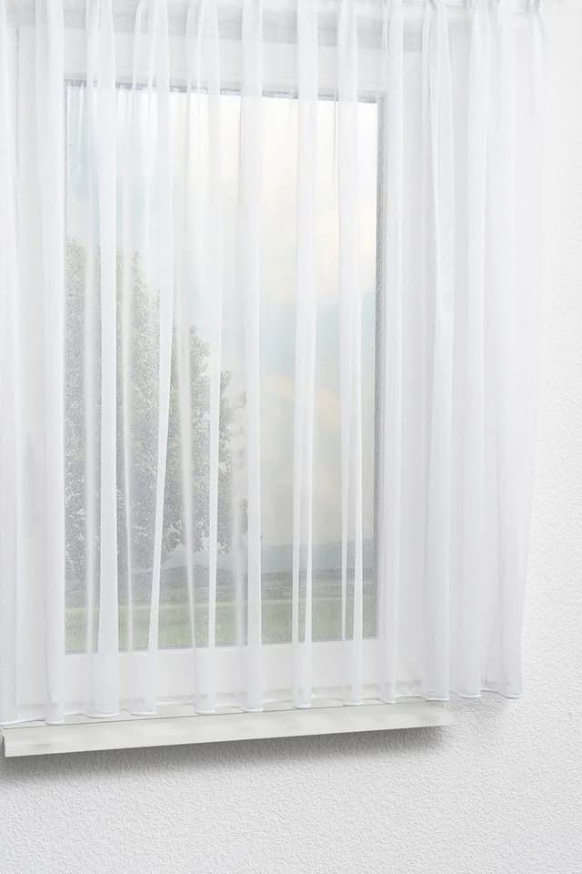 LYSEL® Gardine nstore Pia Transparent Weiß - Bild 2