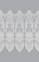 Plauener Spitze® Scheibengardine Spitzenblume Transparent Bild 3