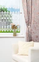 Plauener Spitze® Scheibengardine Spitzenblume Transparent Bild 4