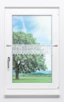 LYSEL® Scheibengardine Rustika Weiß Transparent Polyester Bild 2