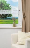 LYSEL® Scheibengardine Rustika Weiß Transparent Polyester Bild 5