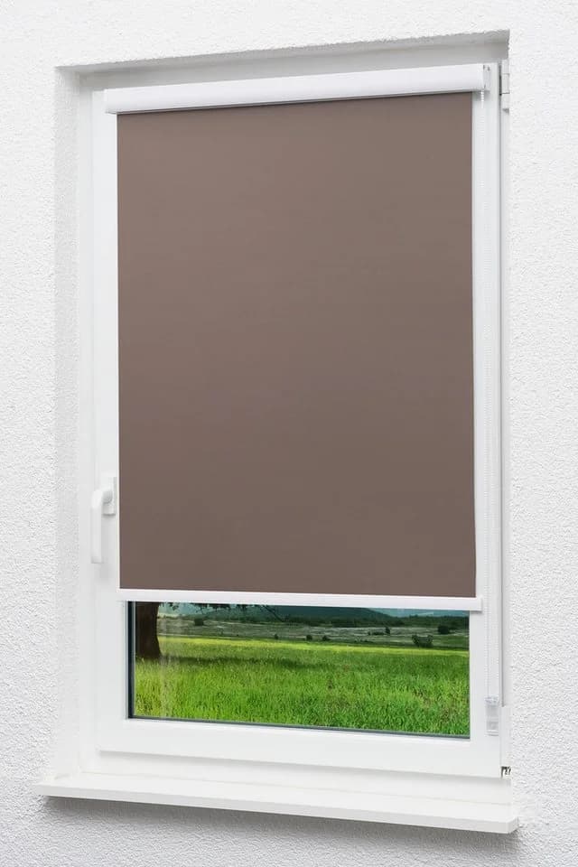 Verdunklungsrollo Lysel Outlet Kassettenrollo Braun, LYSEL®, abdunkelnd, HxB 175x50cm - Bild 2