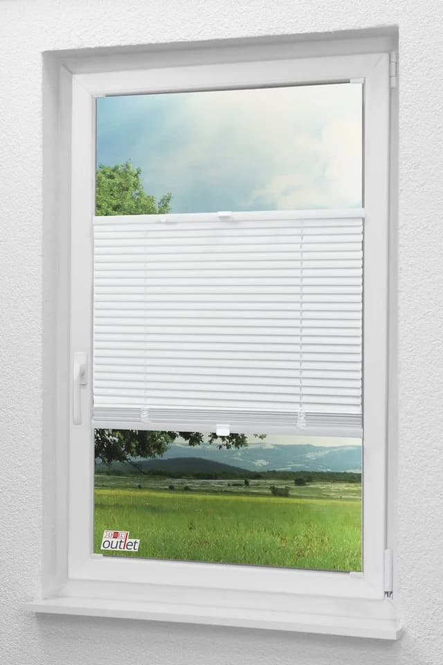 LYS® Jalousie Alu 20mm verspannt Weiß - Bild 2