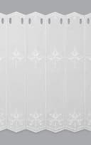 Plauener Spitze® Scheibengardine Windrose Transparent Bild 3