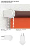LYSEL® Verdunklungsrollo Rostorange 175x102,5 cm Bild 3