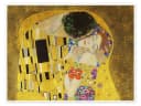 Posterlounge Poster Der Kuss (Detail) III Gustav Klimt Gold Bild 2