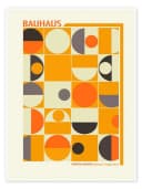 Posterlounge Wandbild Bauhaus Panton Orange Mandy Reinmuth Bild 2