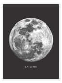 Posterlounge Wandbild La Luna Mond Kunstposter Bild 2