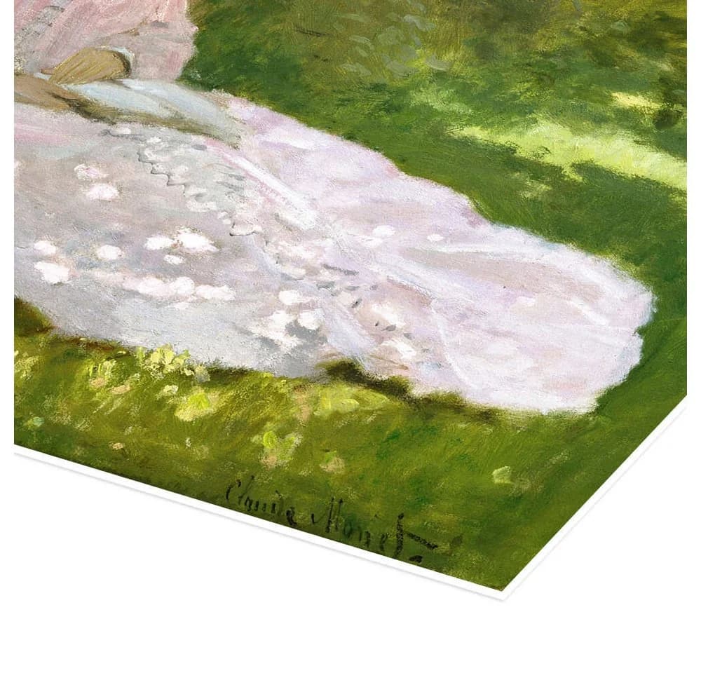Posterlounge Wandbild Die Leserin Claude Monet Kunstposter - Bild 3