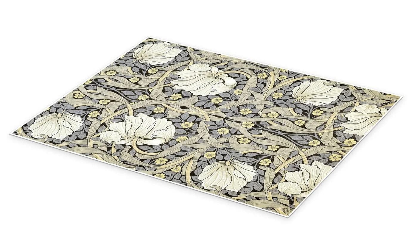 Posterlounge Wandbild Pimpernell William Morris Poster