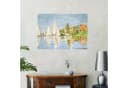 Posterlounge Wandbild Regattaboote in Argenteuil Poster Bild 4