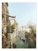 Posterlounge Wandbild Canale San Barnaba Venedig Kunstdruck Bild 2
