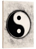 Posterlounge Wandbild Yin und Yang Holzbild Bild 2