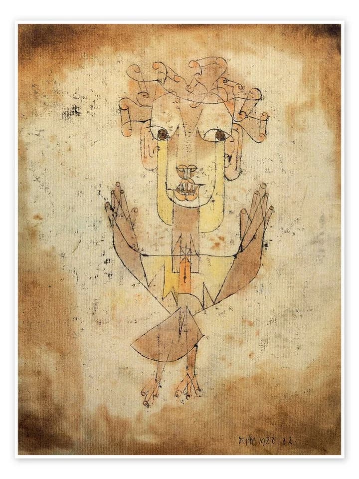 Posterlounge Wandbild Angelus Novus 1920 Paul Klee Poster - Bild 2