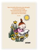 Posterlounge Wandbild Moomin Poster Beige Kunstdruck Bild 2
