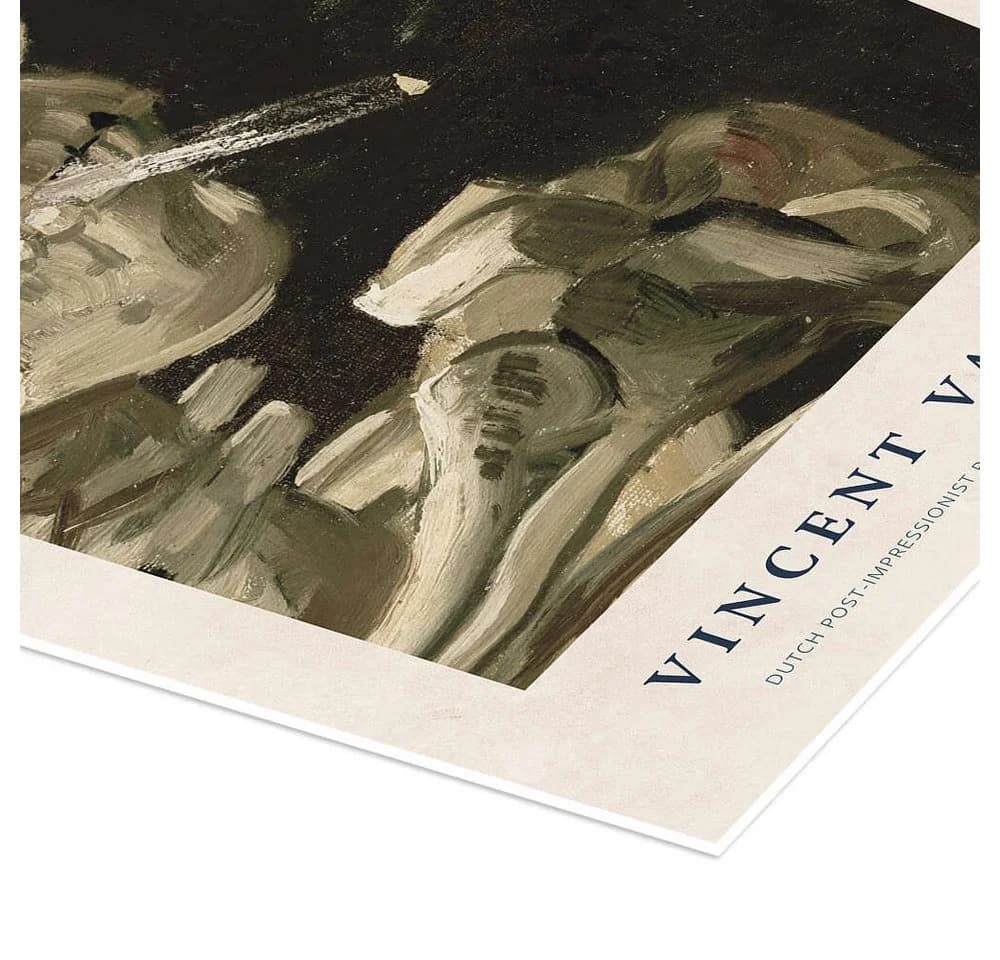 Posterlounge Wandbild The Sadness Will Last Forever Vincent van Gogh Poster - Bild 3