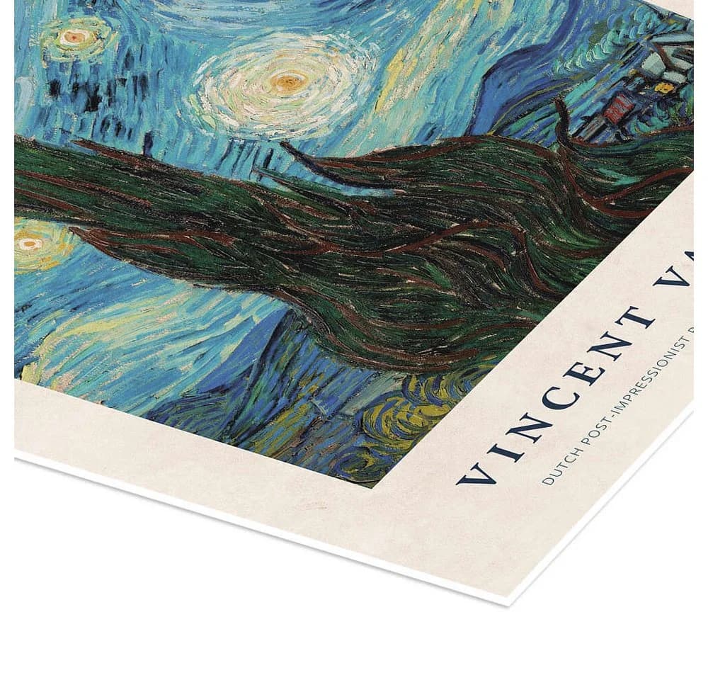Posterlounge Wandbild Vincent van Gogh The Night is more Alive than the Day - Bild 3