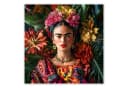 Posterlounge Wandbild Frida Kahlo Floral Bunt Kunstdruck Bild 2