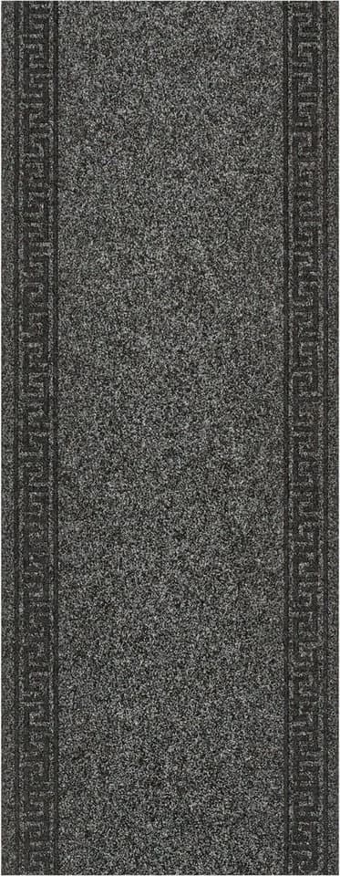 Schmutzfangläufer aus Polypropylen, grau, anthrazit, meliert, 80x7x200 cm - Bild 1