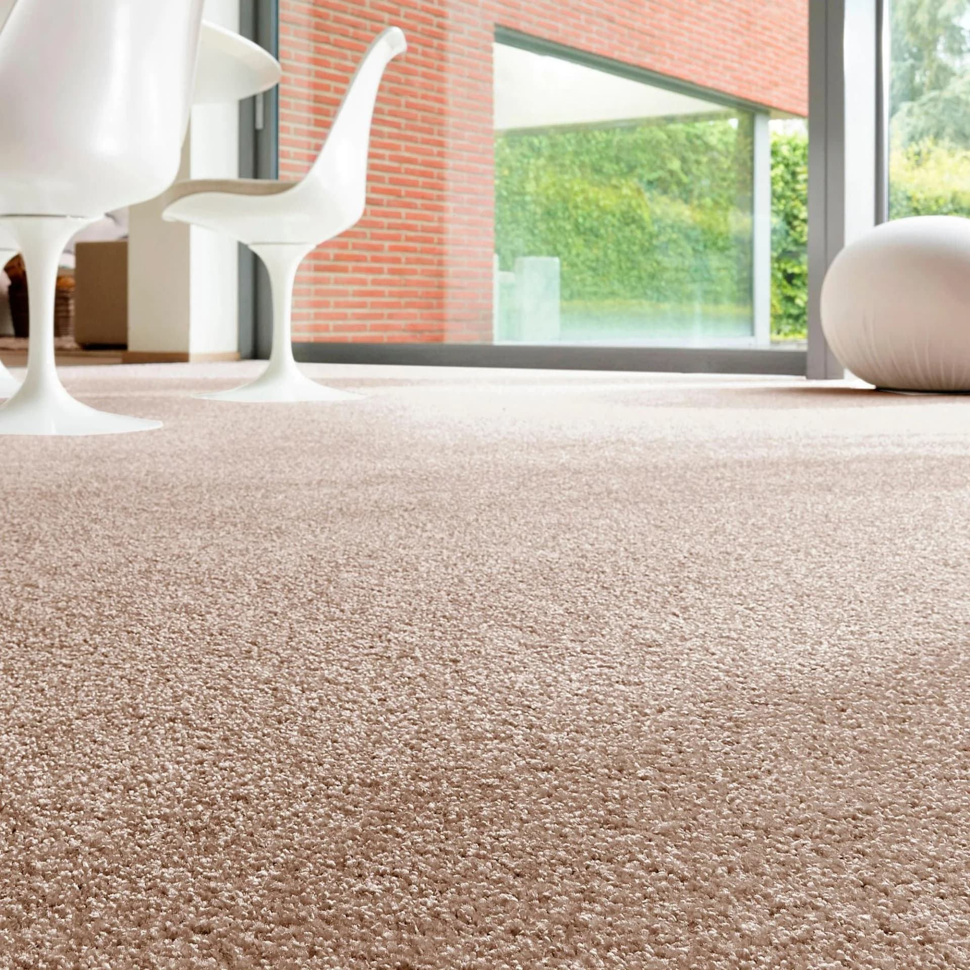 ANDIAMO Teppichboden Rubinoy Braun/Beige Schlinge Luxusklasse LC2