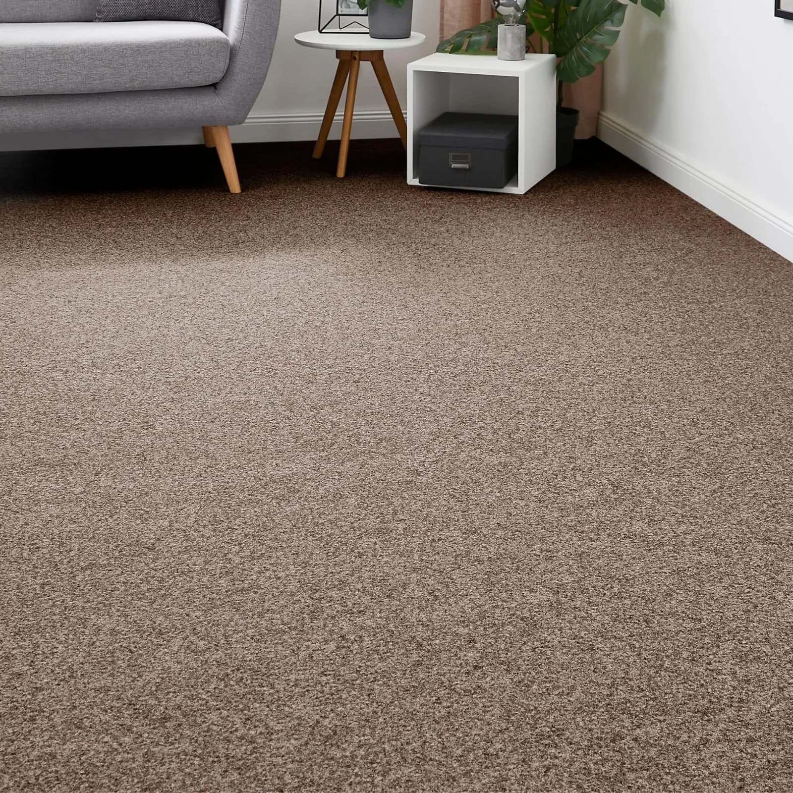 ANDIAMO Invita Teppichboden Beige Nadelvlies 400x700 cm