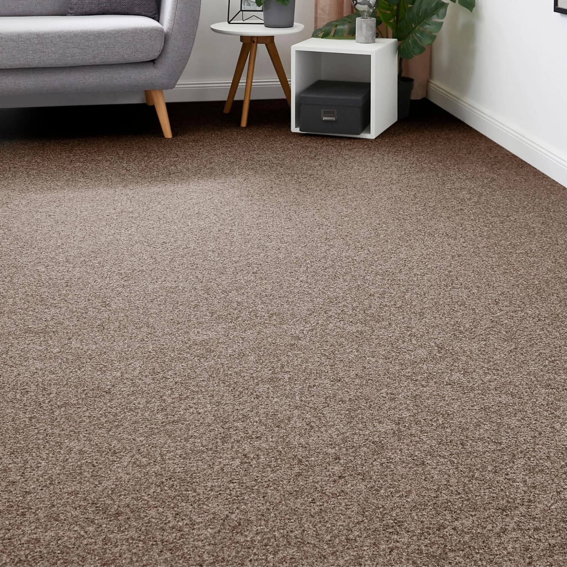 ANDIAMO Teppichboden Invita Beige Nadelvlies 400x600 cm