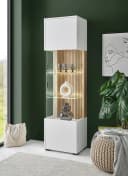 Vitrine INOSIGN Hudson Weiß Eiche Holzwerkstoff Bild 3