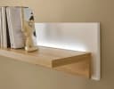 HOME AFFAIRE Wandboard LONG ISLAND Weiß Eiche mit LED-Beleuchtung Bild 5