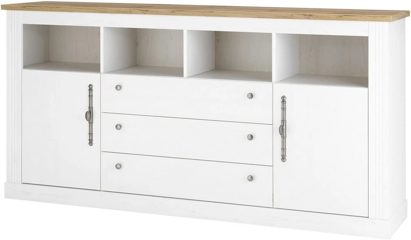 OTTO HOME Westminster Büromöbel-Set Weiß Landhausstil - Bild 3