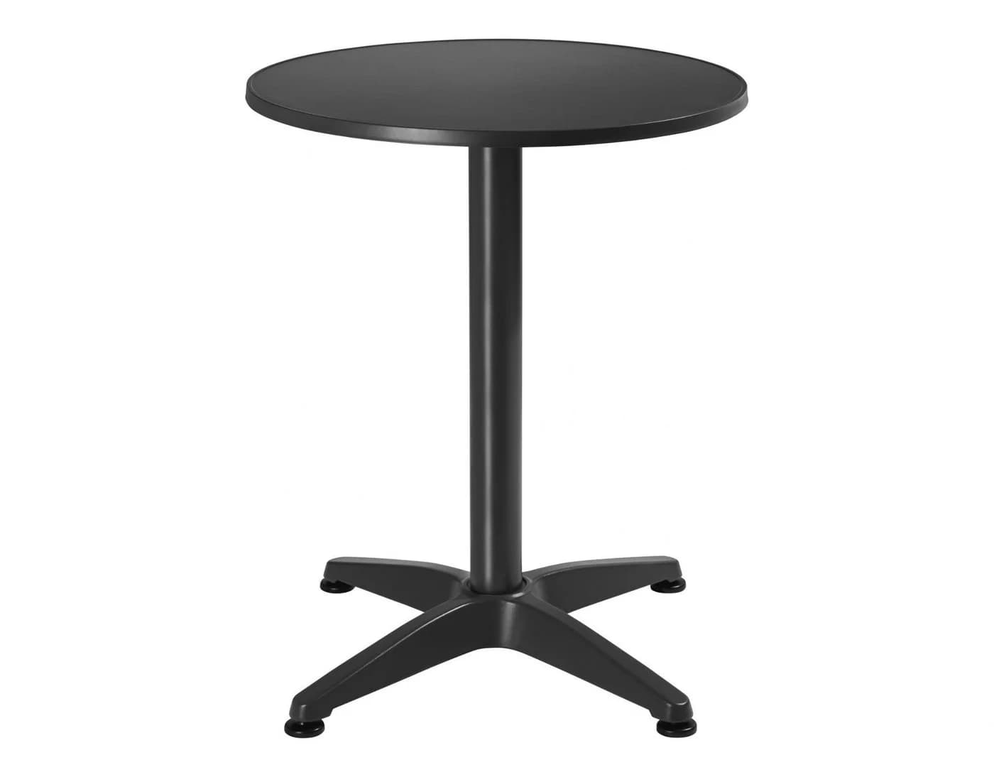 LIVARNO Stehtisch Bistrotisch 2in1 klappbar höhenverstellbar Ø60cm silber - Bild 2