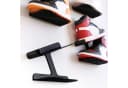Mobilefox Sneaker Wandhalterung Schwarz 2-tlg. Kunststoff Bild 2