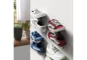 Mobilefox Sneaker Wandhalterung Schwarz 2-tlg. Kunststoff Bild 4