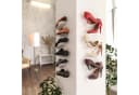 Mobilefox Sneaker Wandhalterung Weiß 2 Stück Kunststoff Modern Bild 5