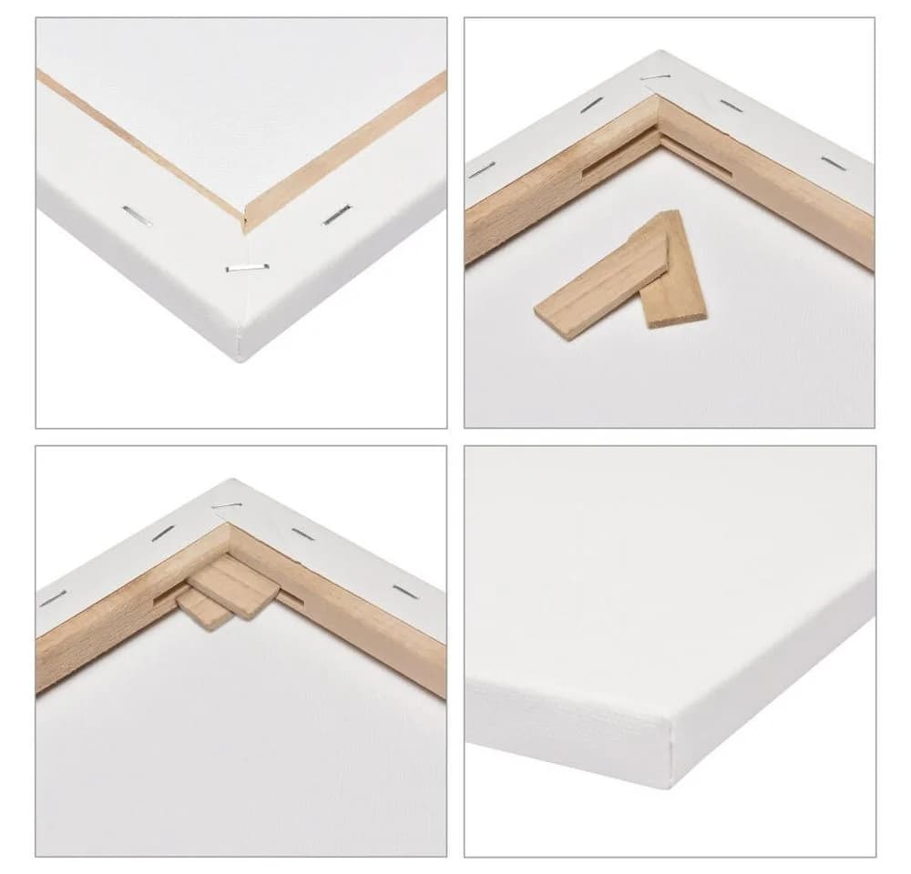 Artina Leinwand Premium 30x40cm Baumwolle Keilrahmen - Bild 4