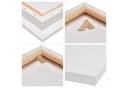 Artina Keilrahmen Leinwand Premium 3D 24x30cm 380g/m² Weiß Bild 4