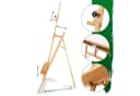 Professionelle Staffelei aus Buchenholz, Natur, 140x225x13 cm Bild 4