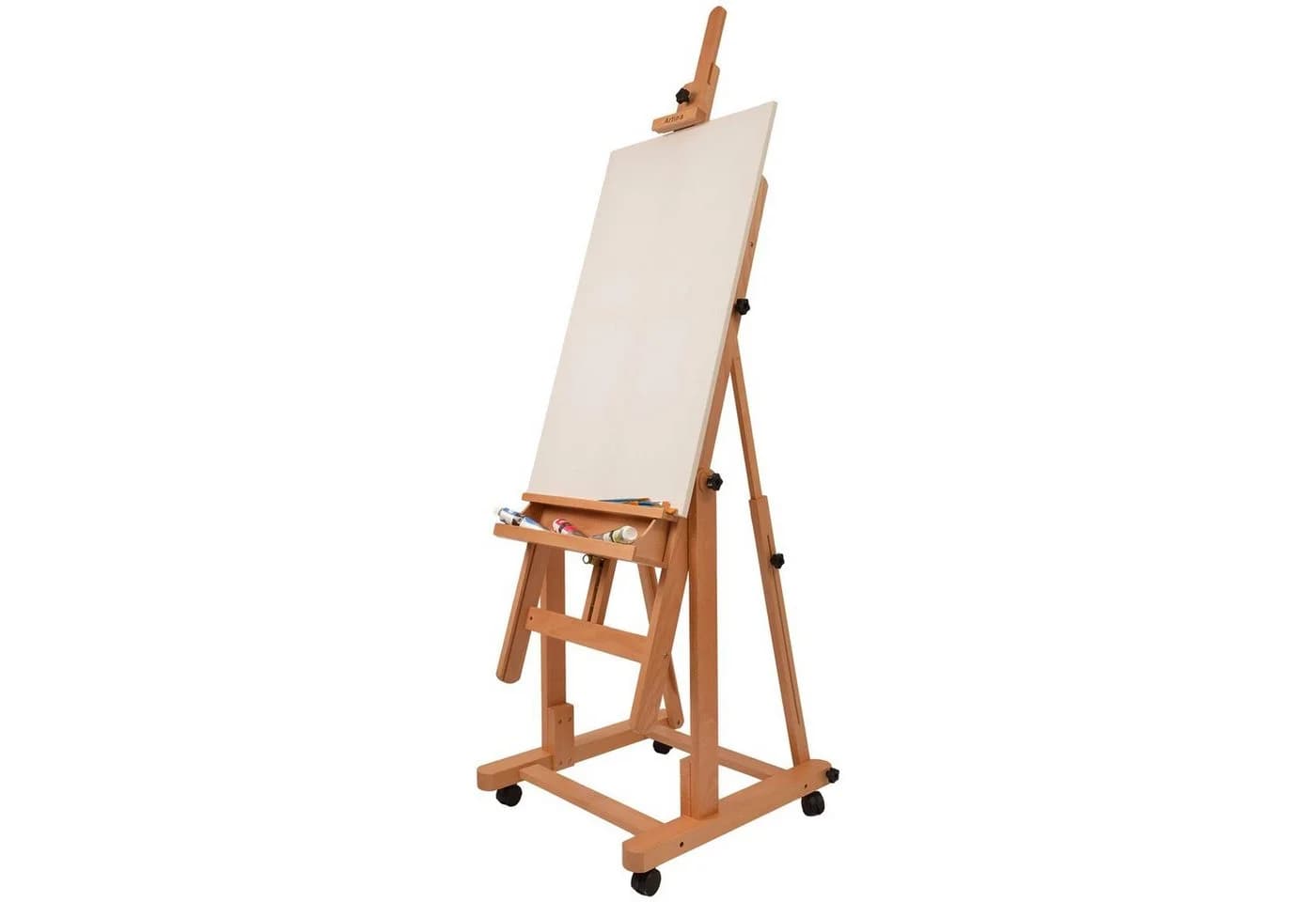 Artina Verona Staffelei 185x70x70cm Natur Buchenholz - Bild 3