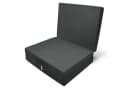 Beautissu Campix Klappmatratze Anthrazit 7 cm Schaumstoff Bild 1