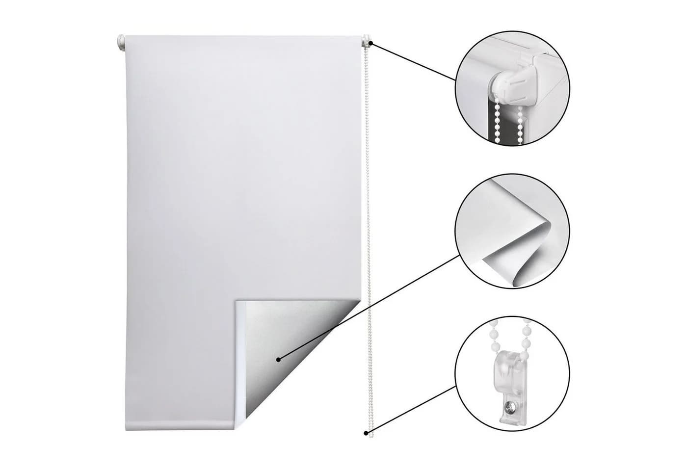 Sol Royal Thermorollo SolReflect T42 Weiß Verdunkelung