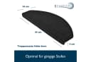 Beautissu Stufenmatten ProStair Anthrazit Selbstklebend 15er Set Bild 4