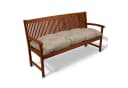 Beautissu Bankauflage Flair BK Beige Outdoor Sitzkissen Bild 1