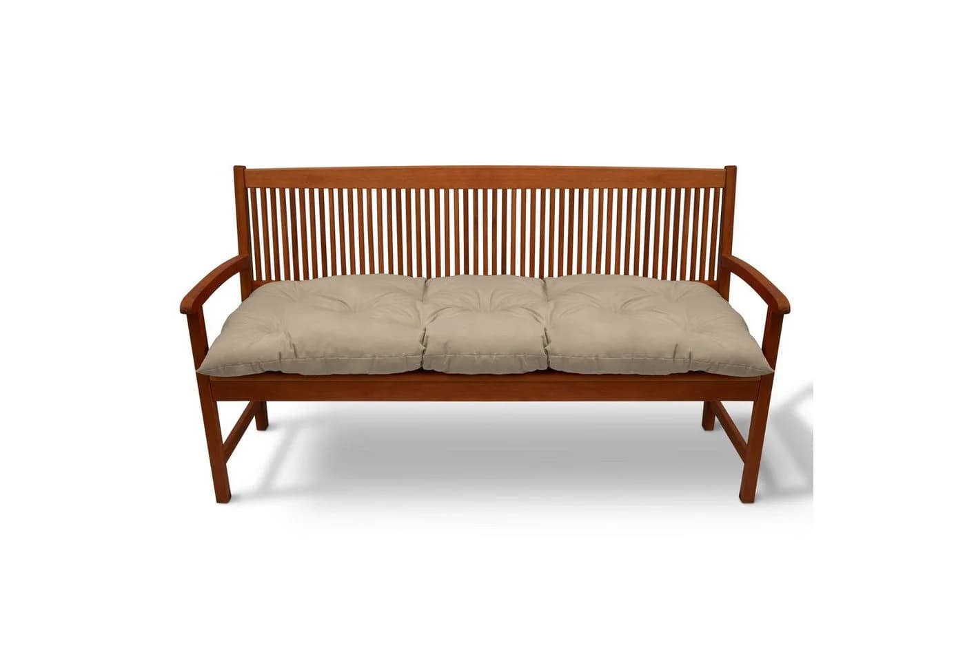Beautissu Bankauflage Flair BK Beige Outdoor Sitzkissen - Bild 2
