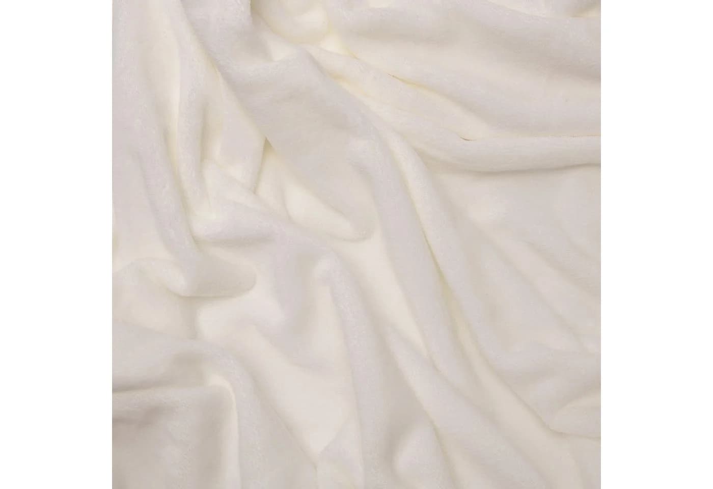 Beautissu Wohndecke Aurelia Kuscheldecke Natur 150x200cm Microfaser - Bild 5