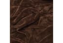 Beautissu Wohndecke Aurelia Dunkelbraun Mikrofaser Kuscheldecke 150x200cm Bild 5