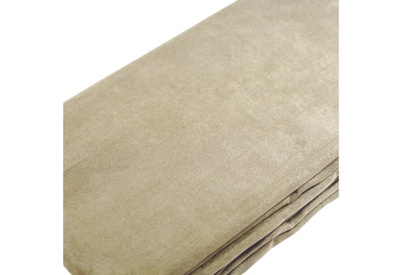 Beautissu Tagesdecke Wildleder-Optik Beige Sofaüberwurf